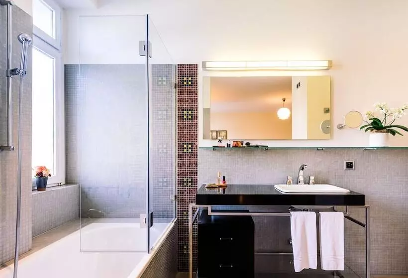 ペントハウスルーム, Art Deco Hotel Montana Luzern