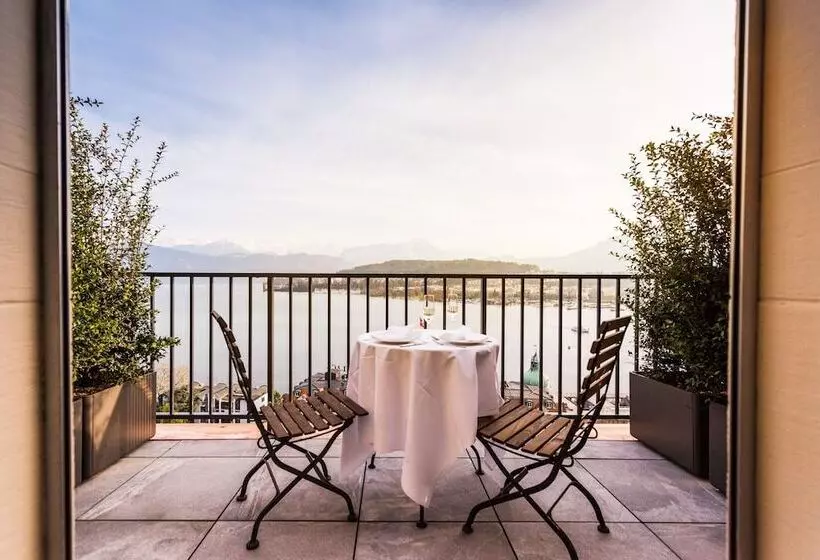 ペントハウスルーム, Art Deco Hotel Montana Luzern