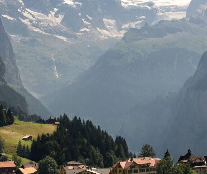 غرفة سوبيريور مطلة على الجبل, Historic Hotel Falken