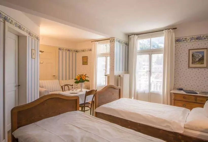 اتاق سوپریور با چشم‌انداز کوهستان, Historic Hotel Falken