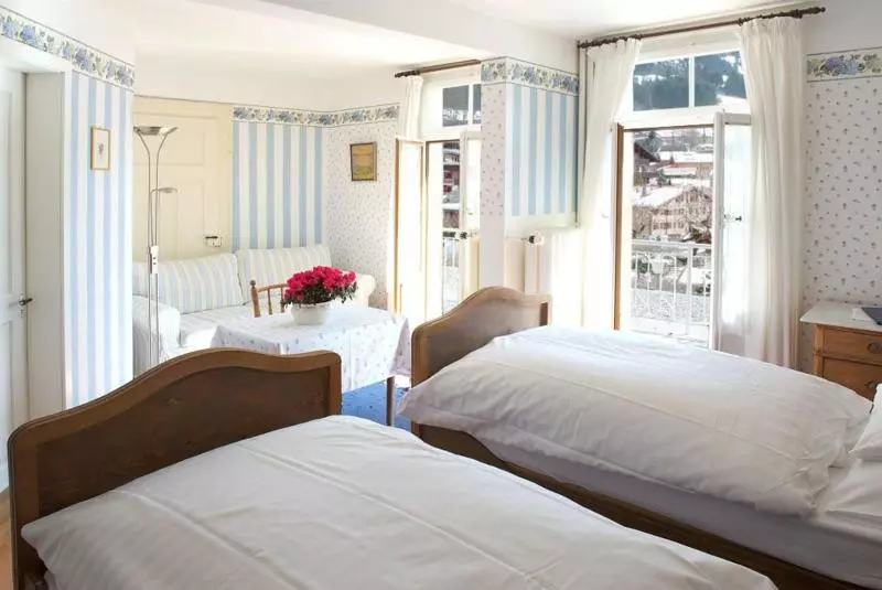 اتاق سوپریور با چشم‌انداز باغ, Historic Hotel Falken