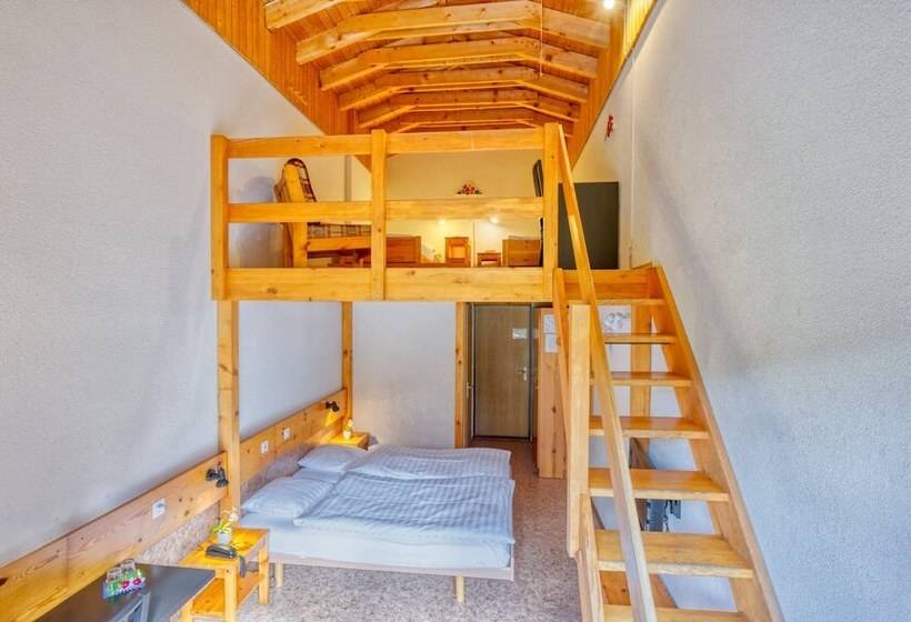 غرفة قياسية مزوَّدة بشُرفة, Hôtel Les Sources