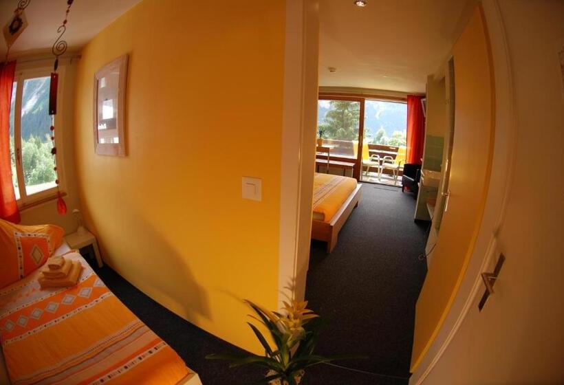 Standard 3 Pers. Værelse m. Udsigt, Grindellodge