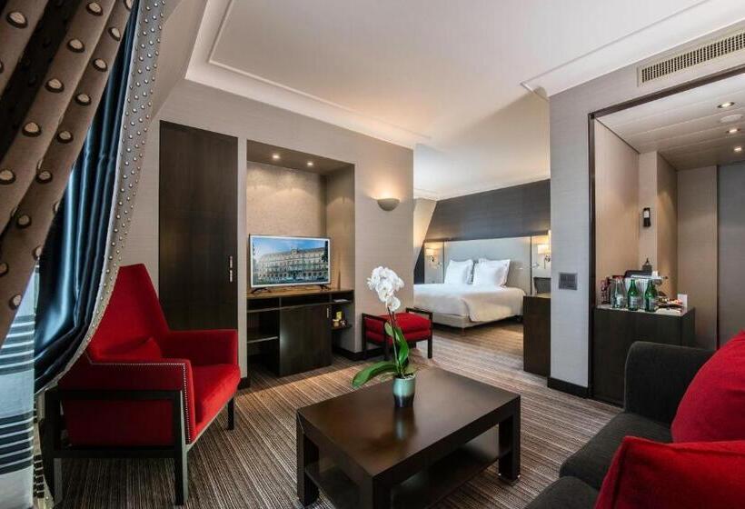 سوئیت جونیور با چشمانداز باغ, Hôtel Métropole Genève