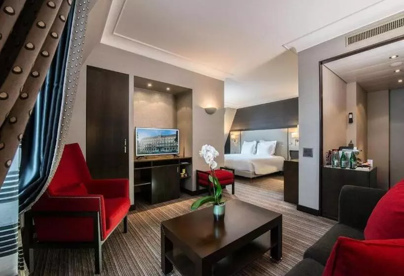 Juniorsviitti Puutarhanäkymä, Hôtel Métropole Genève