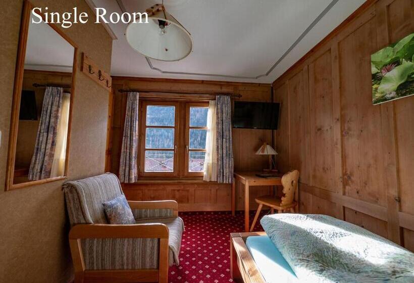 스탠다드 싱글 룸, Restaurant Rätia