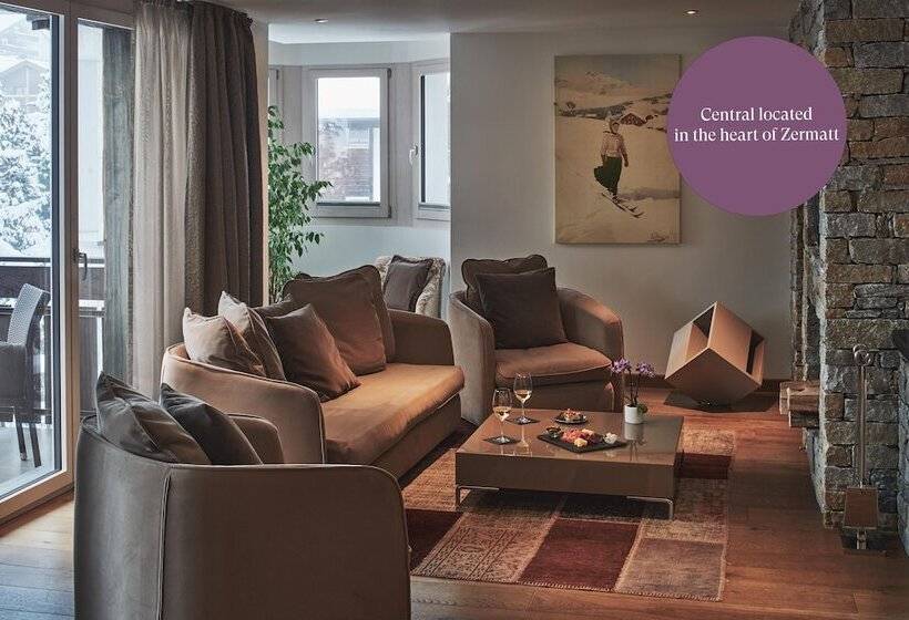 آپارتمان لوکس 1 خوابه, Schlosshotel Zermatt – Active & Cbd Spa