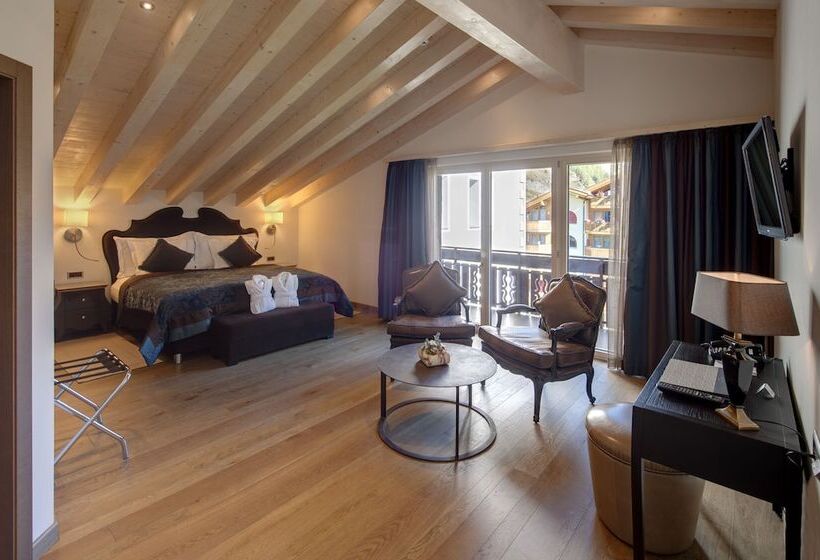 1 Bedroom Penthouse Apartment, Schlosshotel Zermatt – Active & Cbd Spa