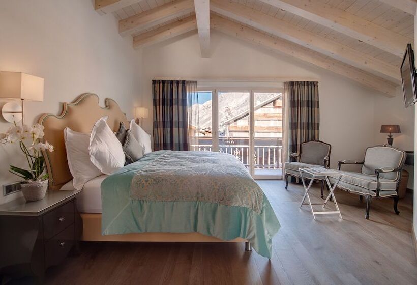 1 Bedroom Penthouse Apartment, Schlosshotel Zermatt – Active & Cbd Spa