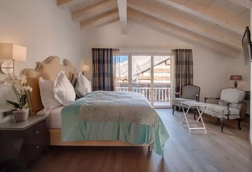 1 Bedroom Penthouse Apartment, Schlosshotel Zermatt – Active & Cbd Spa