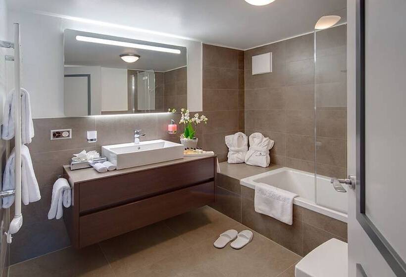 آپارتمان لوکس 1 خوابه, Schlosshotel Zermatt – Active & Cbd Spa