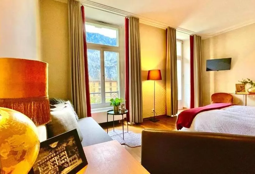 バルコニー付きデラックスルーム, Parkhotel Du Sauvage