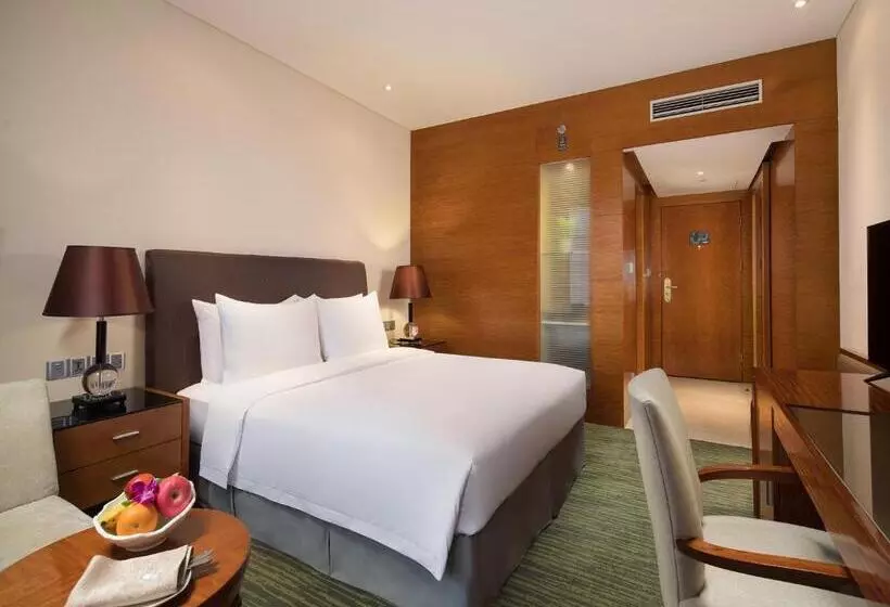 キングサイズベッドのスーペリアルーム, Xiamen C&d Hotel Free Welcome Snacks Oasis Garden