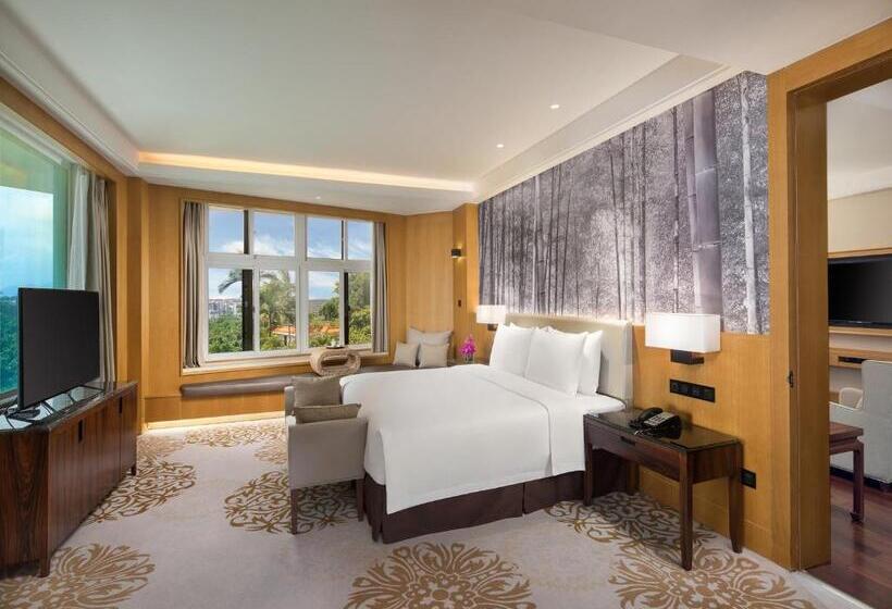 סוויטה אקזקיוטיב, Xiamen C&d Hotel Free Welcome Snacks Oasis Garden