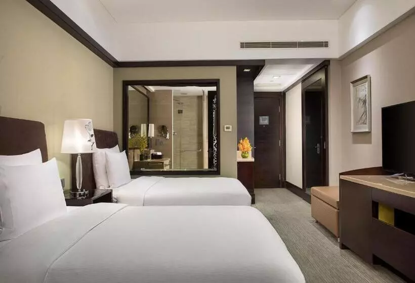 ガーデンビューデラックスルーム, Xiamen C&d Hotel Free Welcome Snacks Oasis Garden