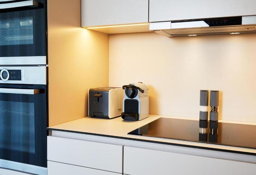 带1个卧室的豪华公寓, Fuchsbau Romantik Hotel & Spa Restaurant & Fox Bar