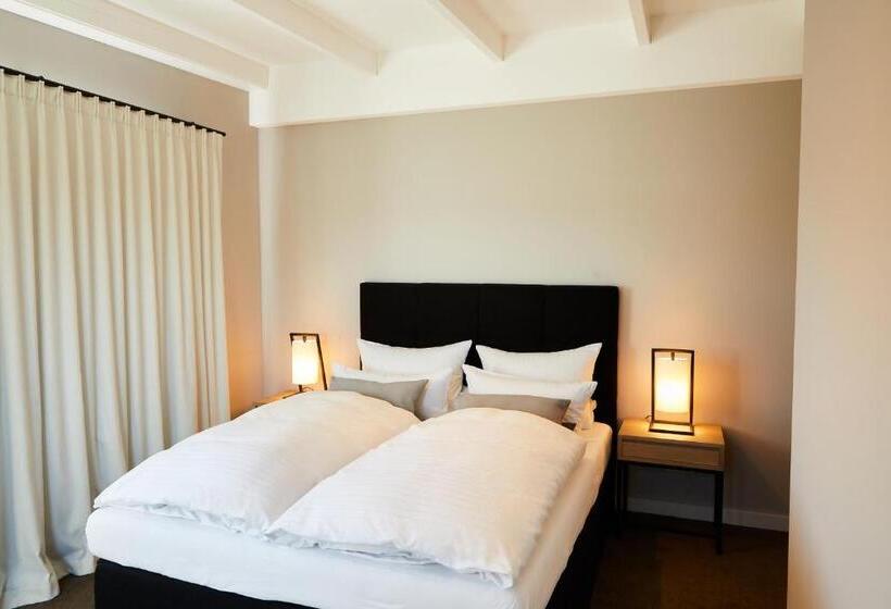 带1个卧室的豪华公寓, Fuchsbau Romantik Hotel & Spa Restaurant & Fox Bar