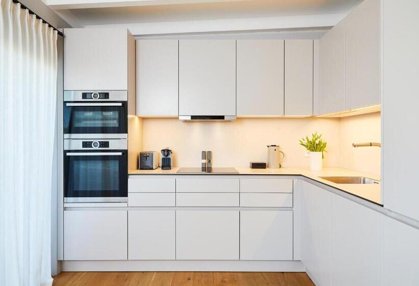 带1个卧室的豪华公寓, Fuchsbau Romantik Hotel & Spa Restaurant & Fox Bar