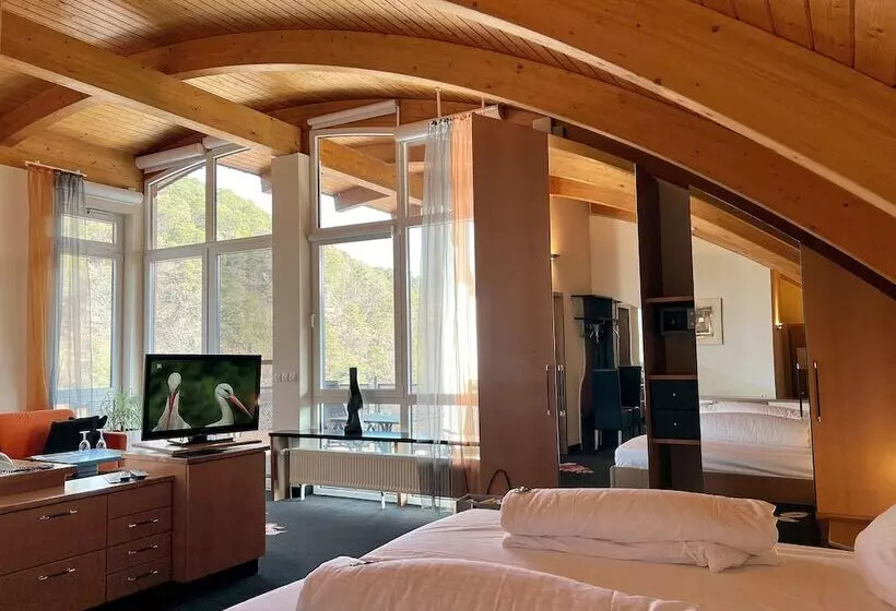 デラックススタジオ, Am Hirschhorn Wellness Spa And More