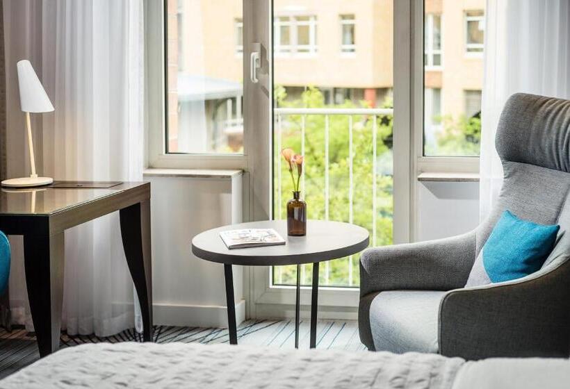 豪华园景房, Le Méridien Stuttgart