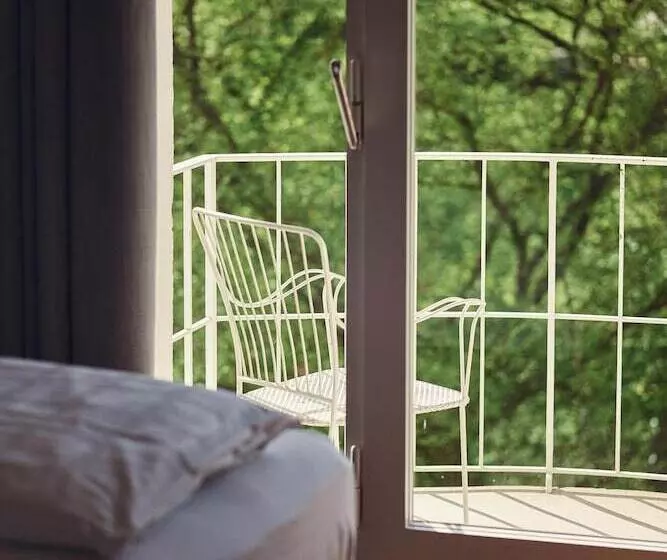 Deluxe-huoneisto 1 Makuuhuone, Biohotel Alte Post