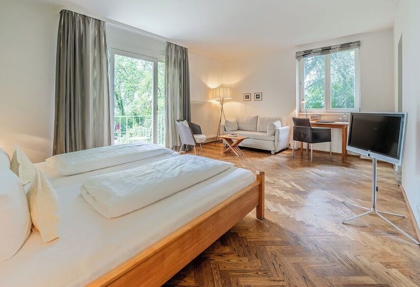 شقة ديلوكس غرفة واحدة, Biohotel Alte Post