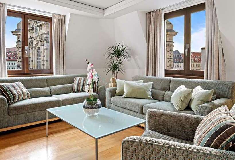 스위트 킹사이즈 침대, Hilton Dresden An Der Frauenkirche