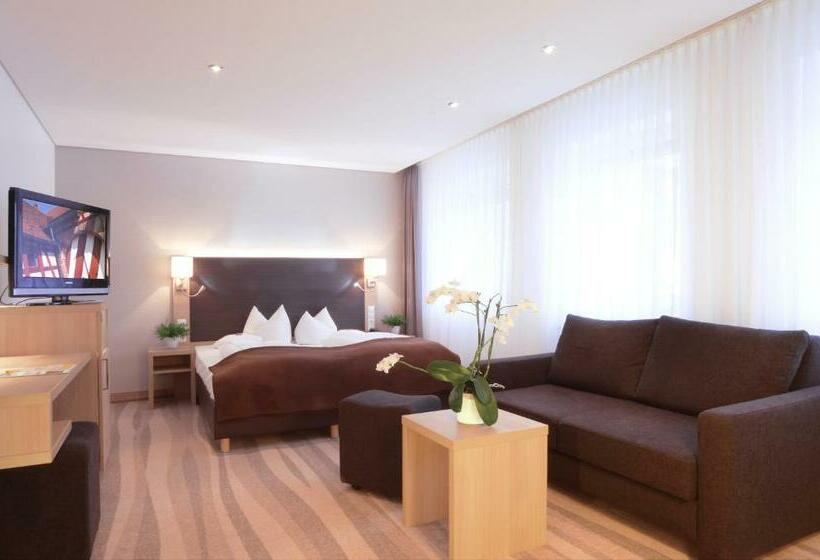 غرفة قياسية ثلاثية, Ringhotel Loew S Merkur