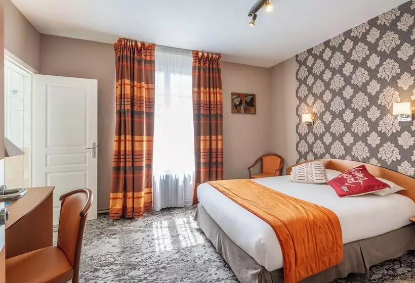 Habitación Estándar Individual, Logis Hotel Des Ducs