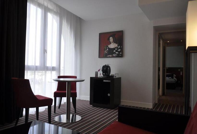 带大床的套房, Mercure Angoulême Hôtel De France