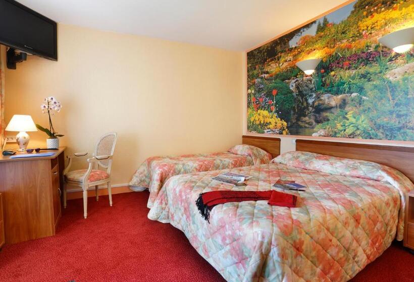 Номер Стандарт Трехместный, Contact Hôtel De France Contres Beauval Cheverny