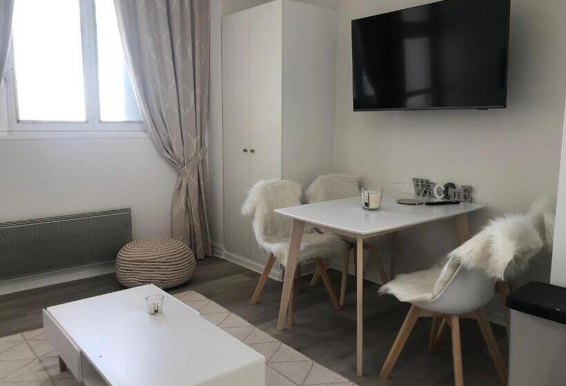 Апартаменты 1 Спальня с Балконом, Kyriad Saumur Hyper Centre Hôtel Appartements Et Spa Soins Sothys Paris
