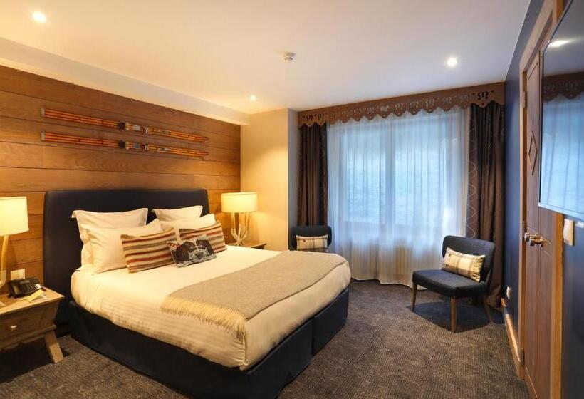Классический Номер, Chalet Hôtel La Mainaz Restaurant & Resort