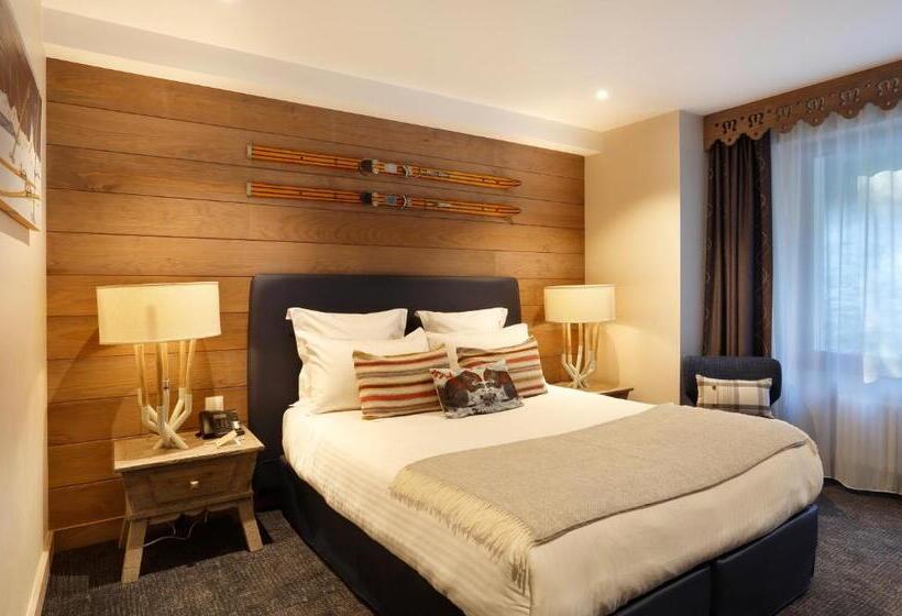 クラシックルーム, Chalet Hôtel La Mainaz Restaurant & Resort