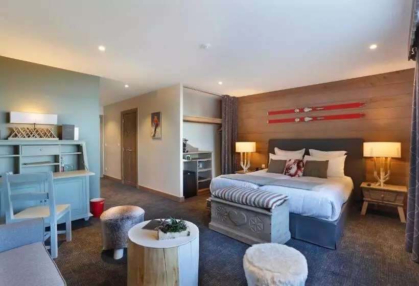 ２ベッドルームアパートメント, Chalet Hôtel La Mainaz Restaurant & Resort