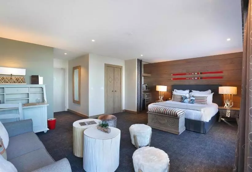 ２ベッドルームアパートメント, Chalet Hôtel La Mainaz Restaurant & Resort