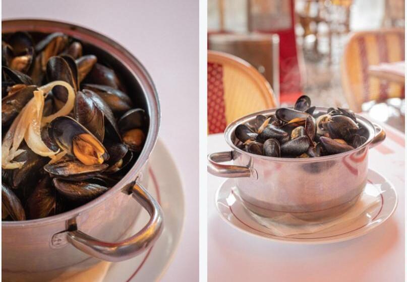 Номер Superior с Видом, & Restaurant Le Central Trouville