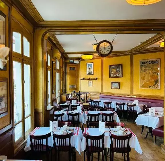 اتاق سوپریور با چشم‌انداز, & Restaurant Le Central Trouville