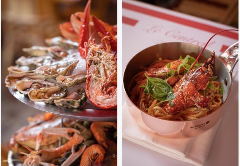 Номер Стандартный с Видом, & Restaurant Le Central Trouville