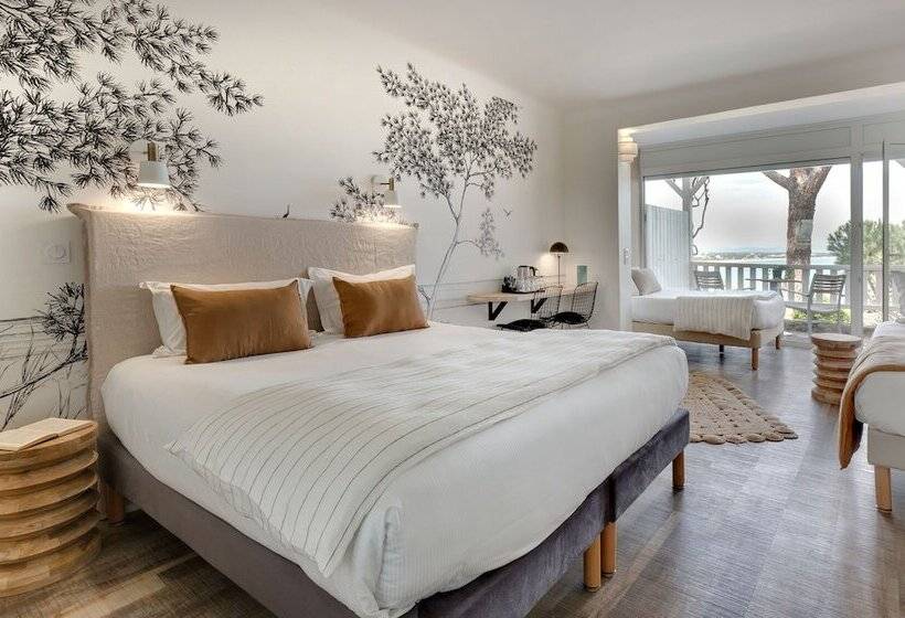 Семейный Номер Вид на Море, & Spa Les Mouettes