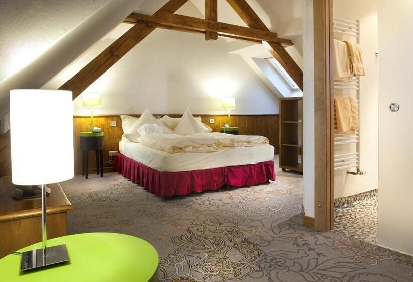 Люкс Дюплекс, Spa Hôtel Restaurant Au Lion D Or