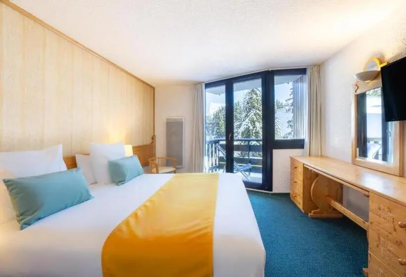 اتاق استاندارد با بالکن, Lake Hotel Courchevel 1850