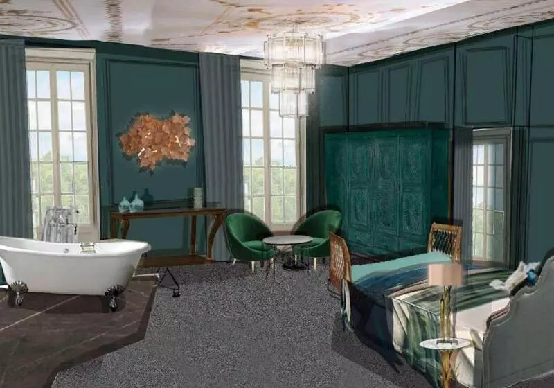 Deluxe-huone Näkymä, Novotel Domaine de Maffliers Paris Val D' Oise