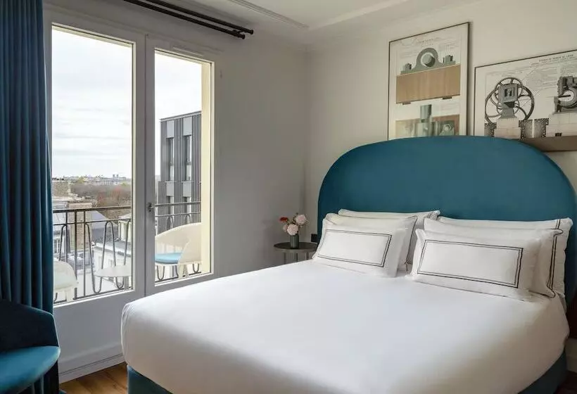 バルコニー付きデラックスルーム, Villa Marquis A Member Of Melia Collection Tour Eiffel