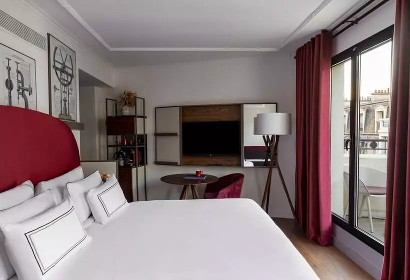バルコニー付きデラックスルーム, Villa Marquis A Member Of Melia Collection Tour Eiffel