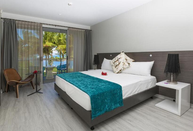 オーシャンビューのプレミアムルーム。, The Pearl South Pacific Resort, Spa & Golf Course