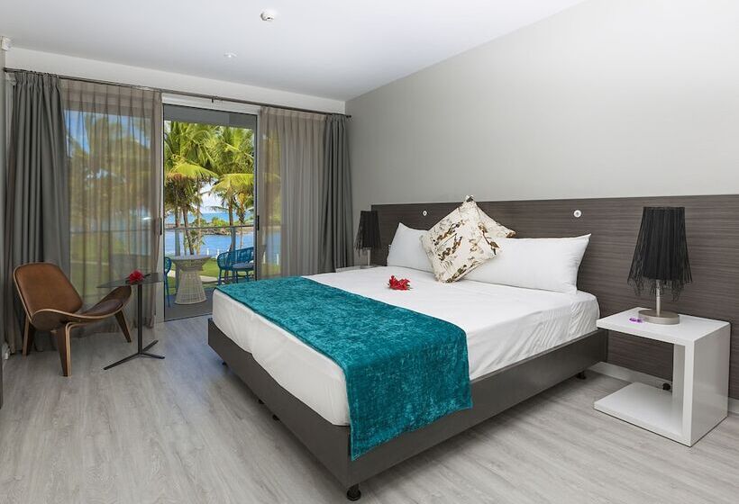 オーシャンビューのプレミアムルーム。, The Pearl South Pacific Resort, Spa & Golf Course