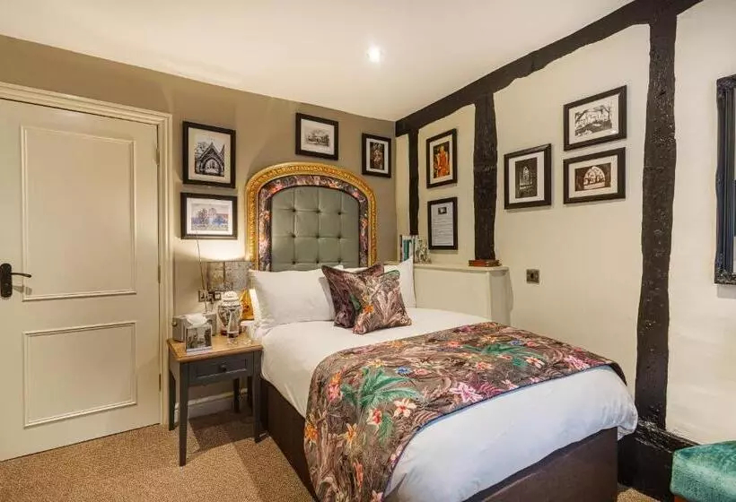 スタンダードシングルルーム, The George Hotel, Dorchester On Thames, Oxfordshire