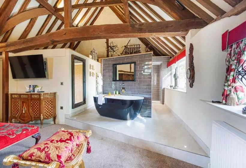 デラックススイート, The George Hotel, Dorchester On Thames, Oxfordshire
