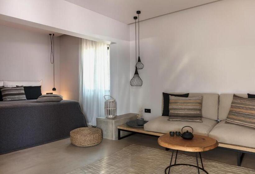 Superior bungalow with sea view, Minos Beach Art Hotel, A Member Of Design Hotels